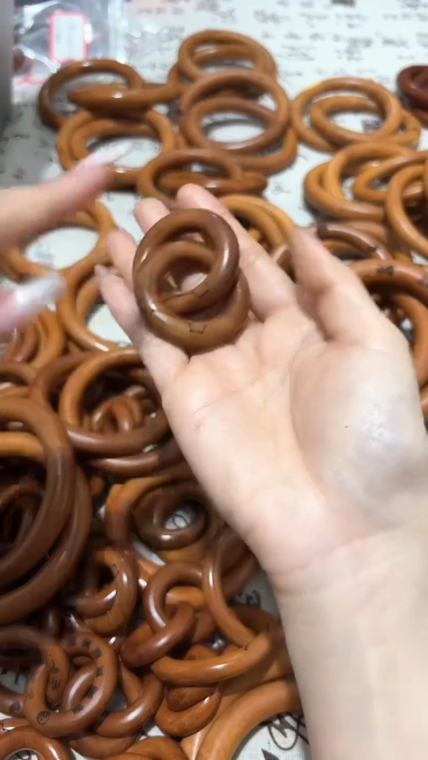 【闪购商品】枣木雷击枣木乾坤圈内径25一物一拍