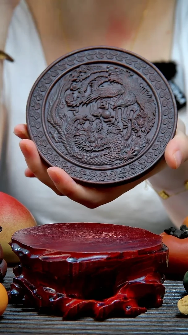 紫砂紫砂原矿茶宠龙凤