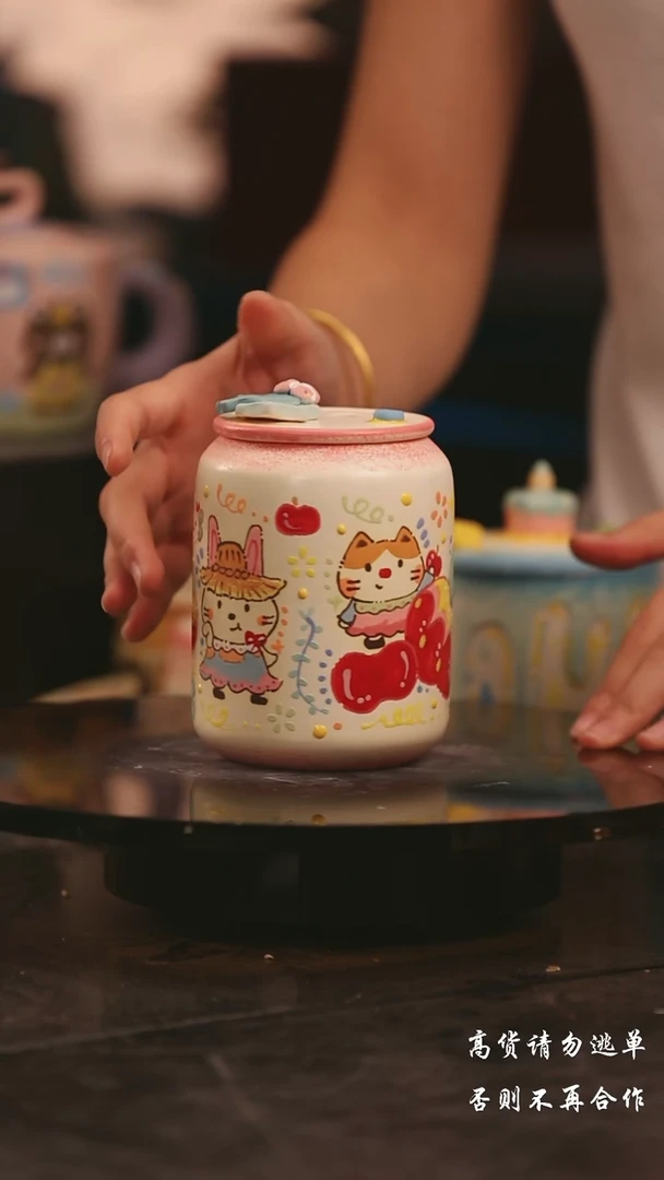 陶瓷景德镇可爱设计师款陶瓷