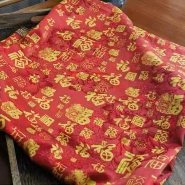 A010-万福图 90*90方巾百搭美丽围巾