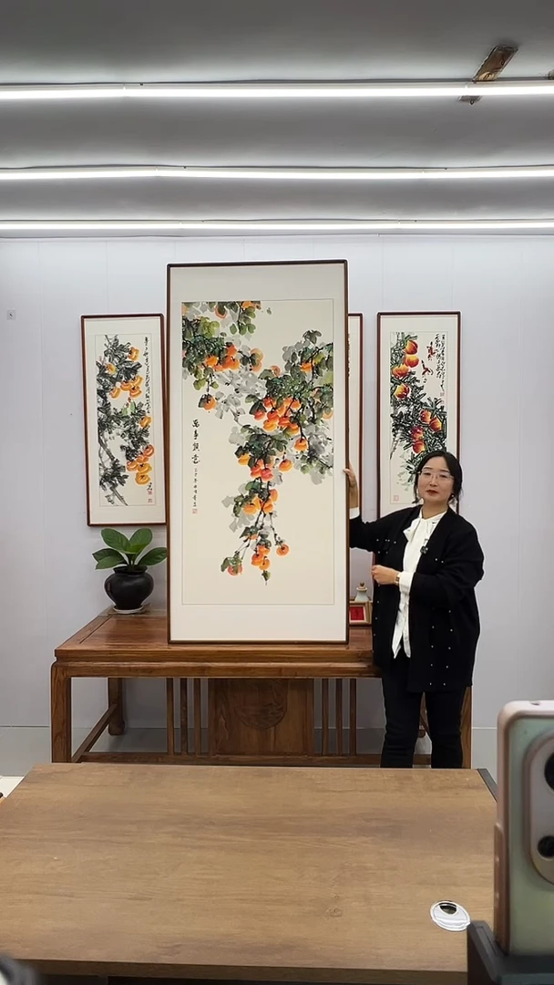 国画170*80 万事顺意