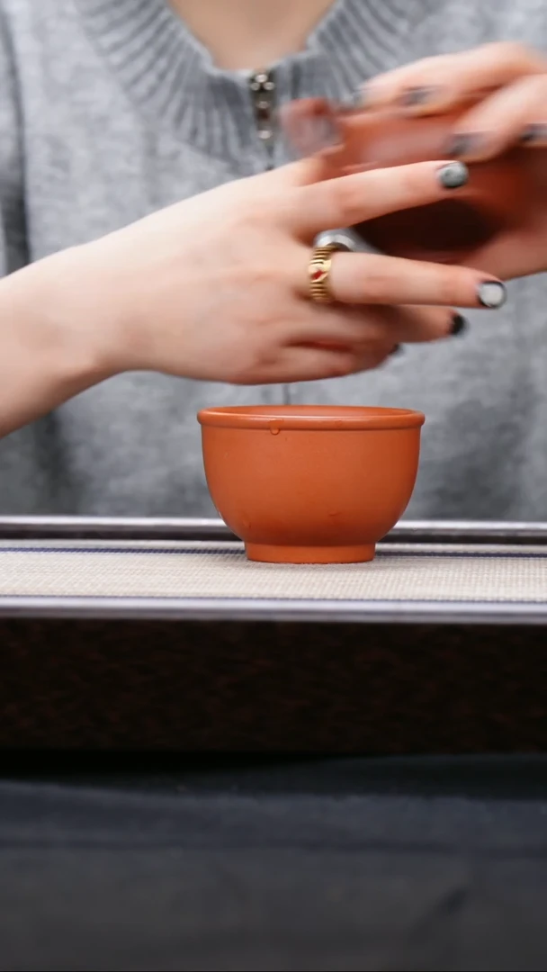 【闪购商品】紫砂茶壶朱泥生砂生料 大碗杯