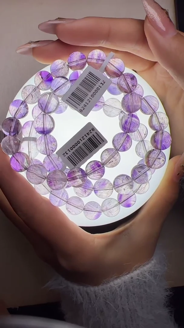 【闪购商品】水晶手链未镶嵌XY723约10mm多样性发一件 小院