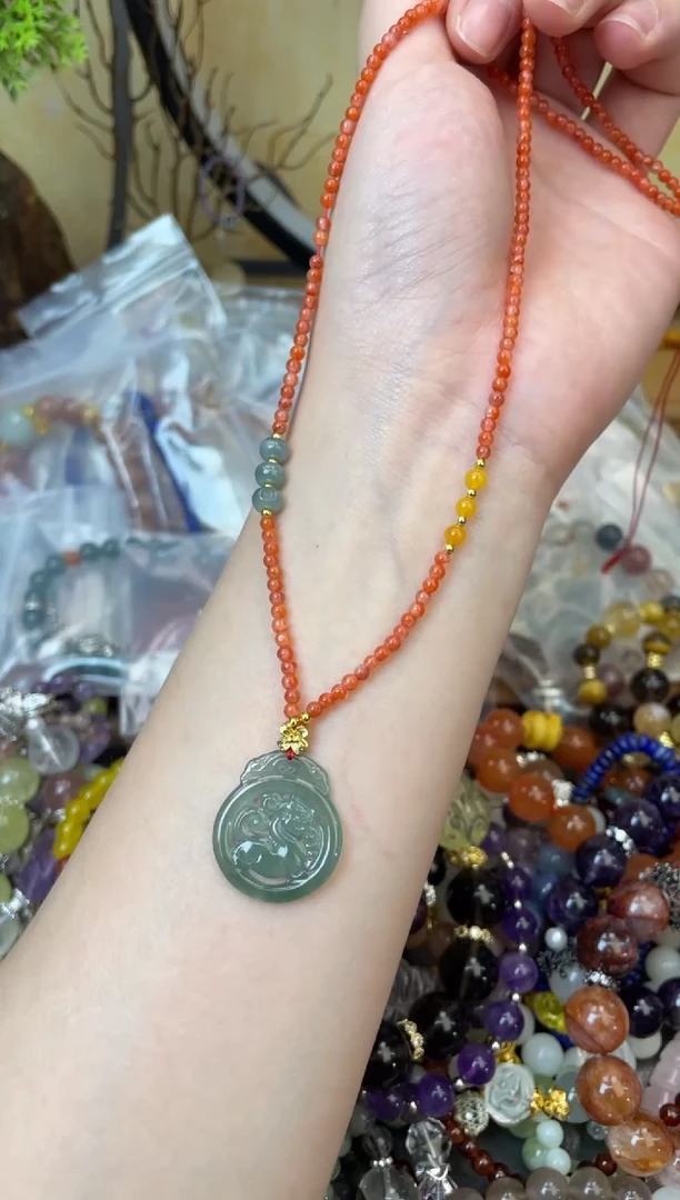 【闪购商品】玛瑙项链未镶嵌429手串