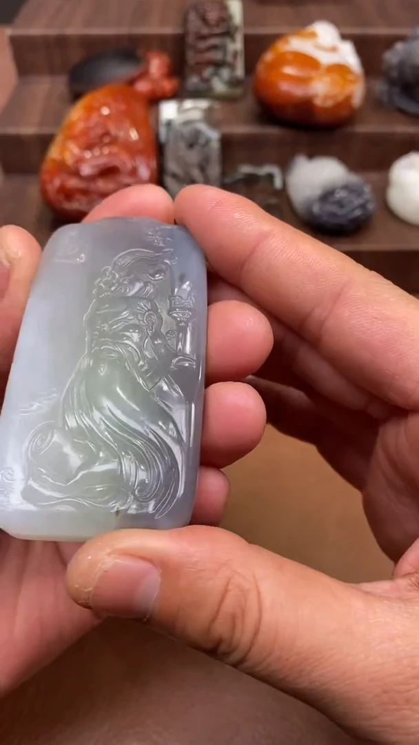 未镶嵌和田玉挂件君*…1