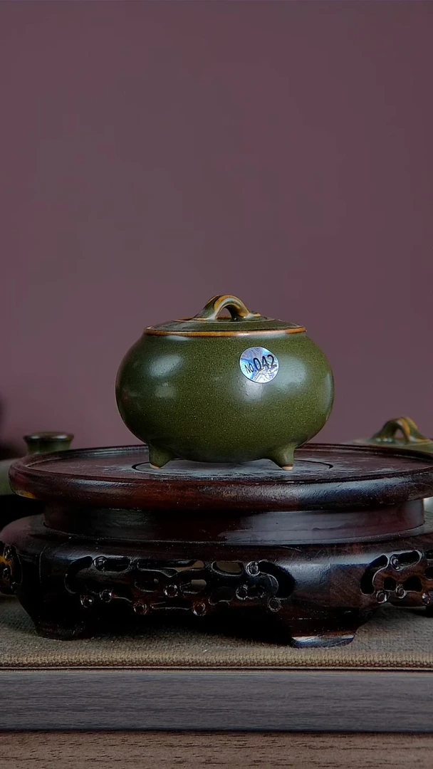 【闪购商品】景韵堂仿清茶叶末釉