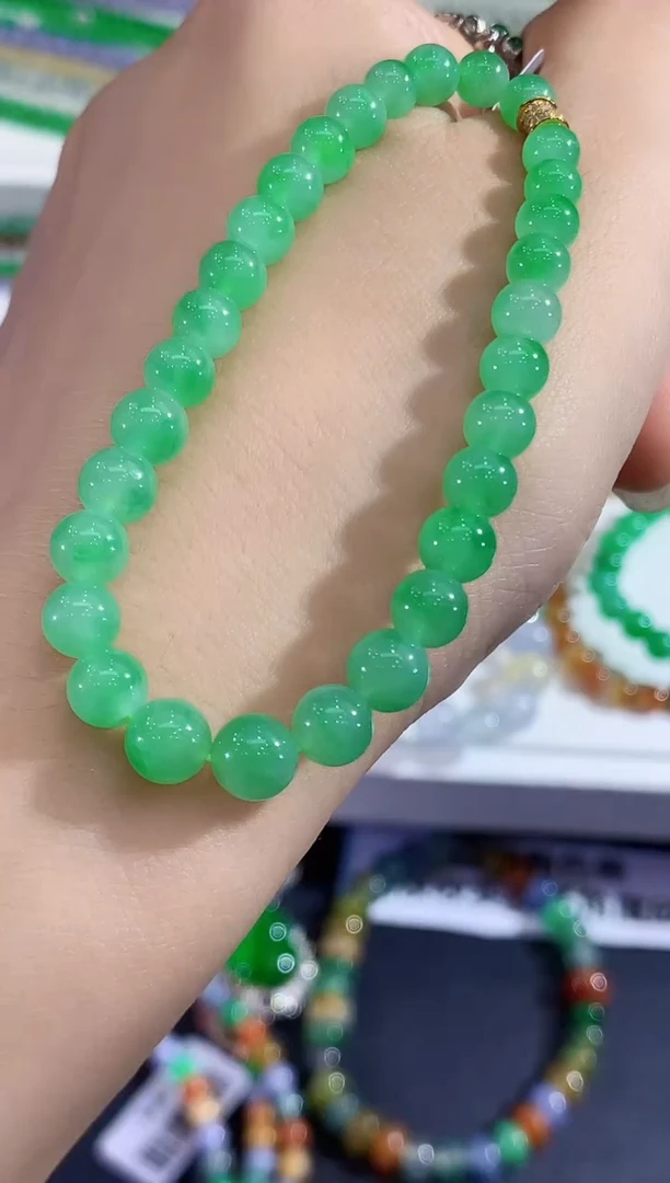 未镶嵌手串翡翠C286