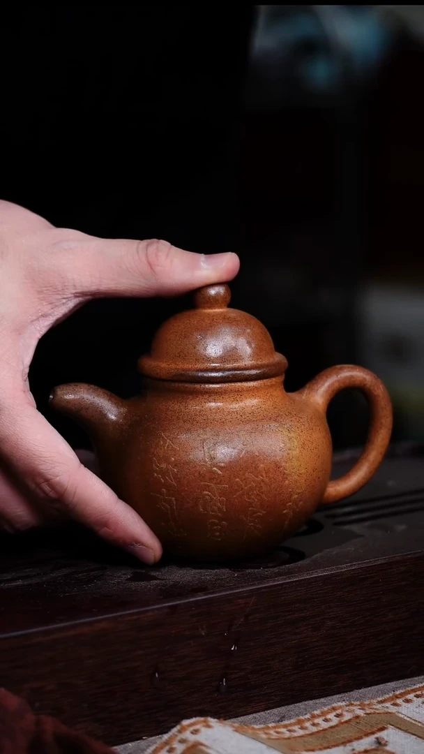 茶壶紫砂宜兴柴烧紫砂壶