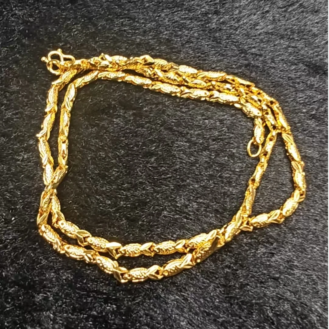 项链 时尚精美小鱼项链