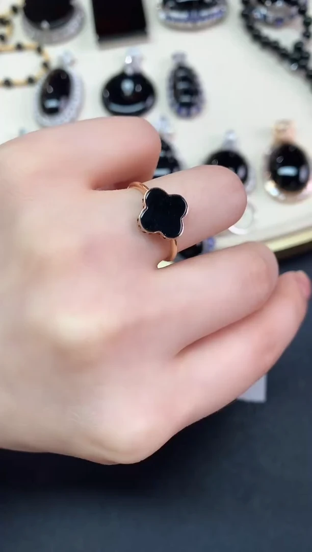 18K金镶嵌戒指翡翠D63|980