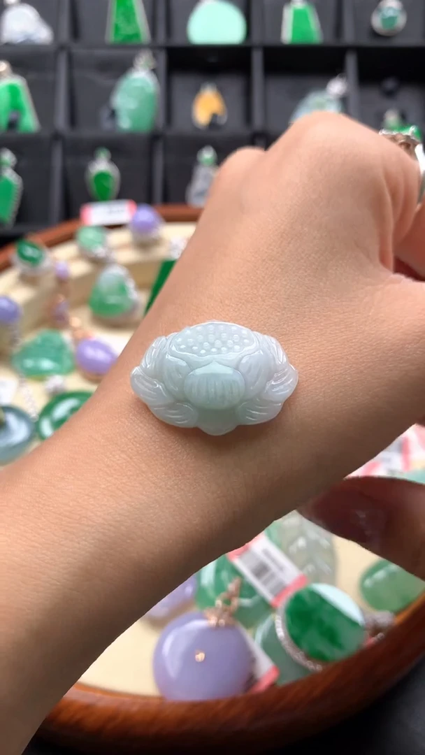【闪购商品】翡翠颈饰未镶嵌天然缅甸A货翡翠没运费险