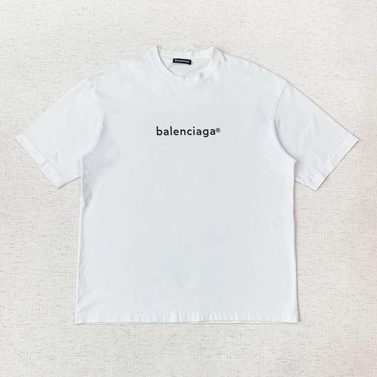 未使用 Balenciaga/巴黎世家 邮箱logo短袖xs码编码xb0659