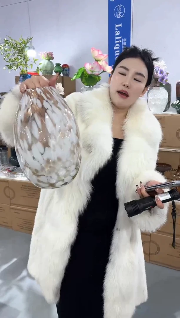 【闪购商品】无铅玻璃UU外贸花瓶微瑕-E3UA