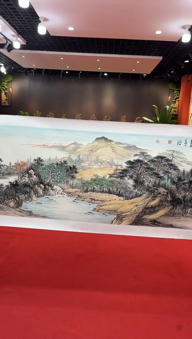 【闪购商品】国画道一老师亲笔绘画作品B71