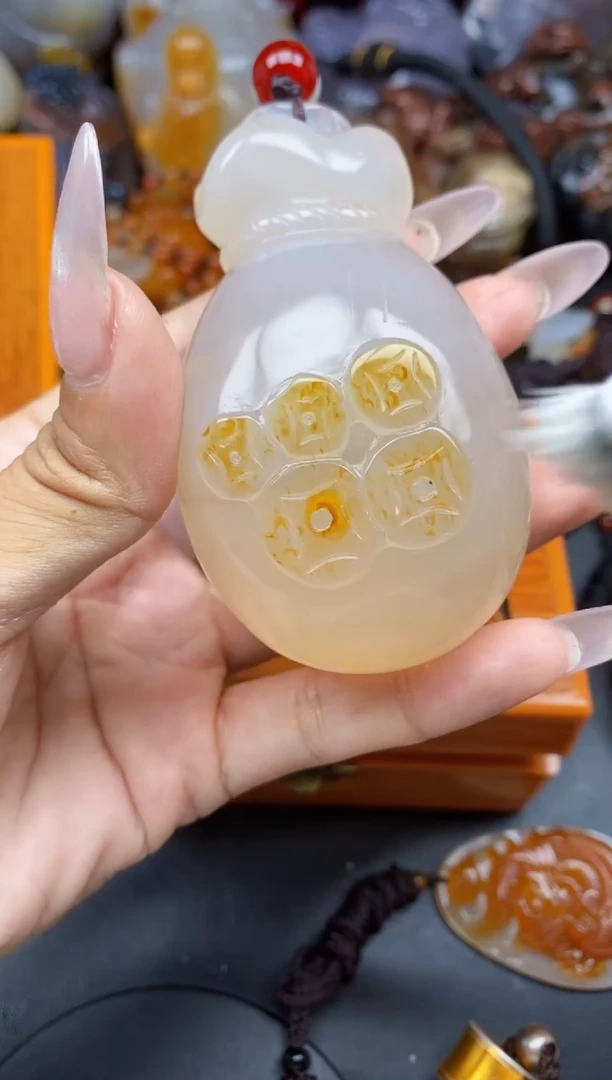 【闪购商品】玛瑙/玉髓颈饰未镶嵌ll