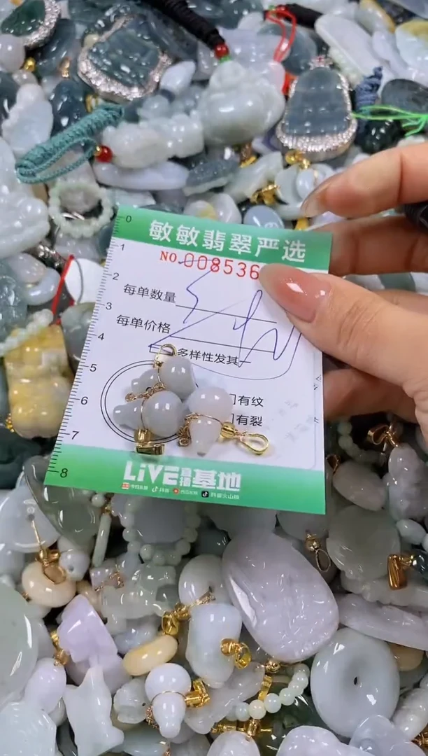 【闪购商品】翡翠颈饰未镶嵌闪购商品0085366多样性发其一