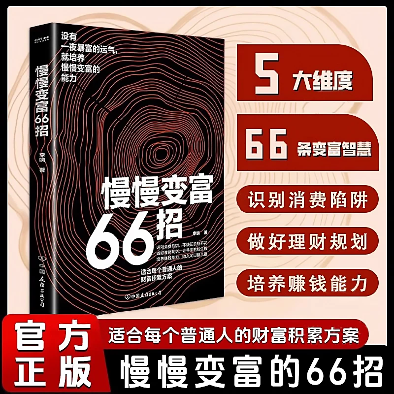 慢慢变富66招 识别消费陷阱做好理财规划培养赚钱能力正版书籍LS