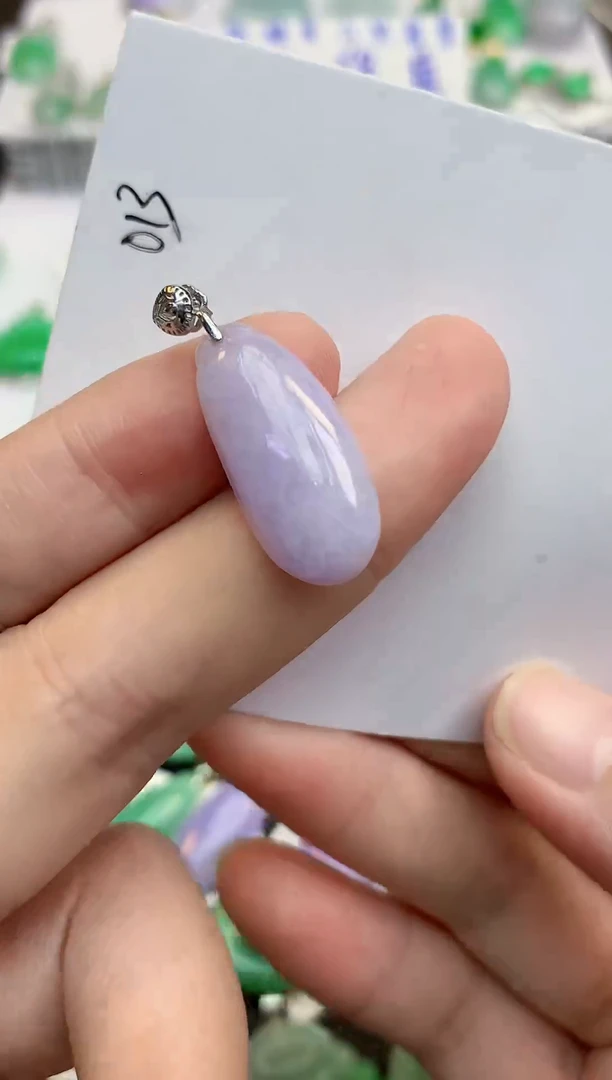 颈饰未镶嵌翡翠天然缅甸a货翡翠