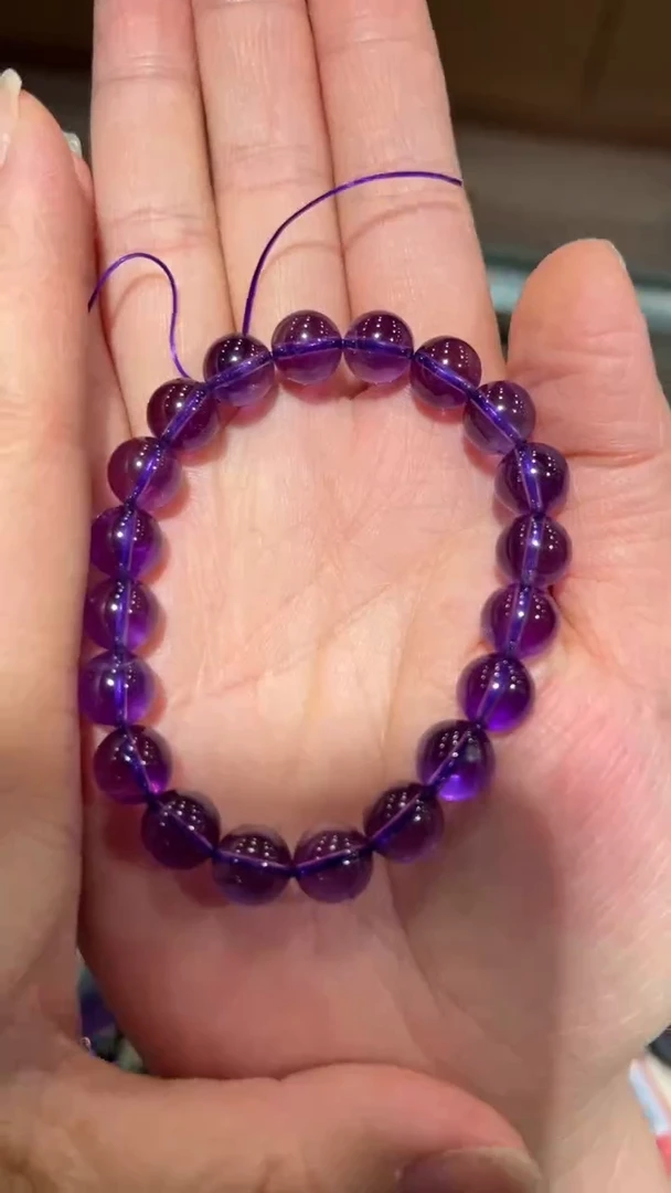 【闪购商品】紫晶手串未镶嵌水晶