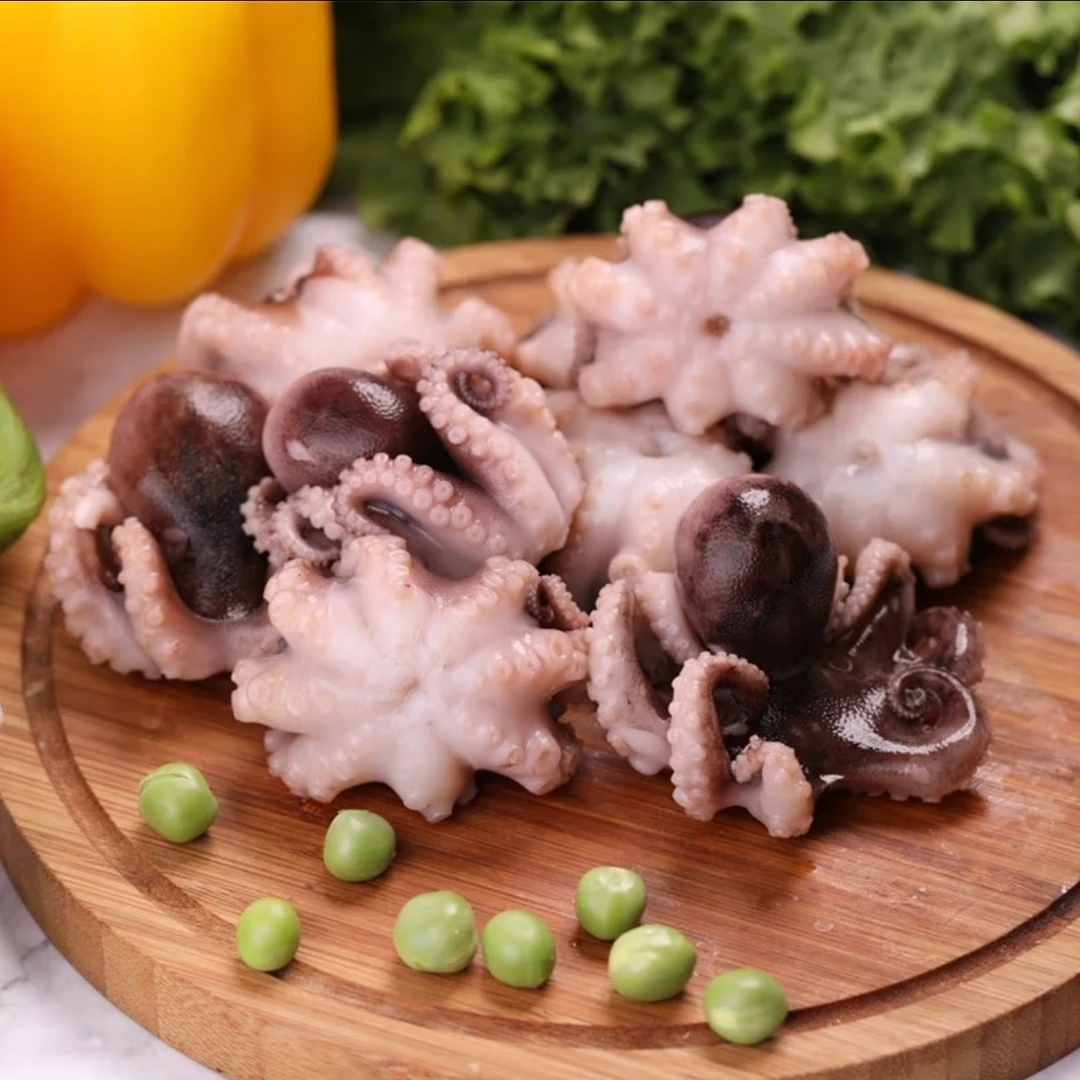 3盒福建东山本港速冻锁鲜八爪鱼金耳朵小章鱼400克/盒