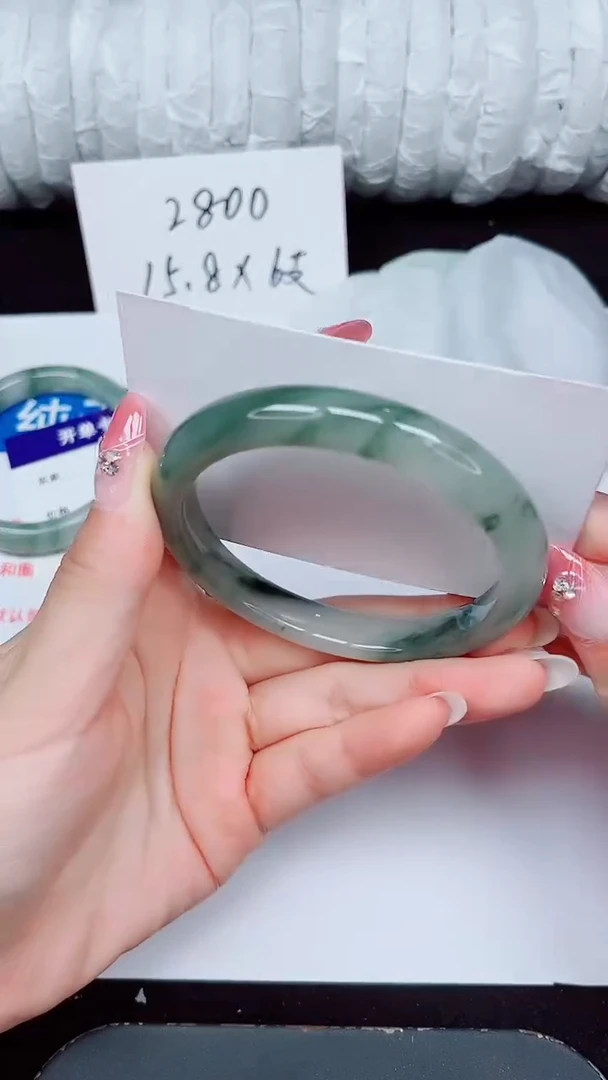 未镶嵌手镯石英质玉65-60/61