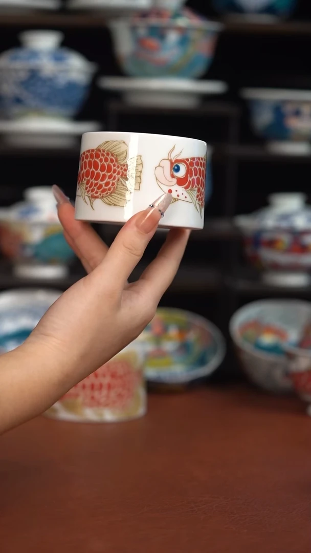 昨明三鱼冰桶杯不带内绘（宠粉福利）