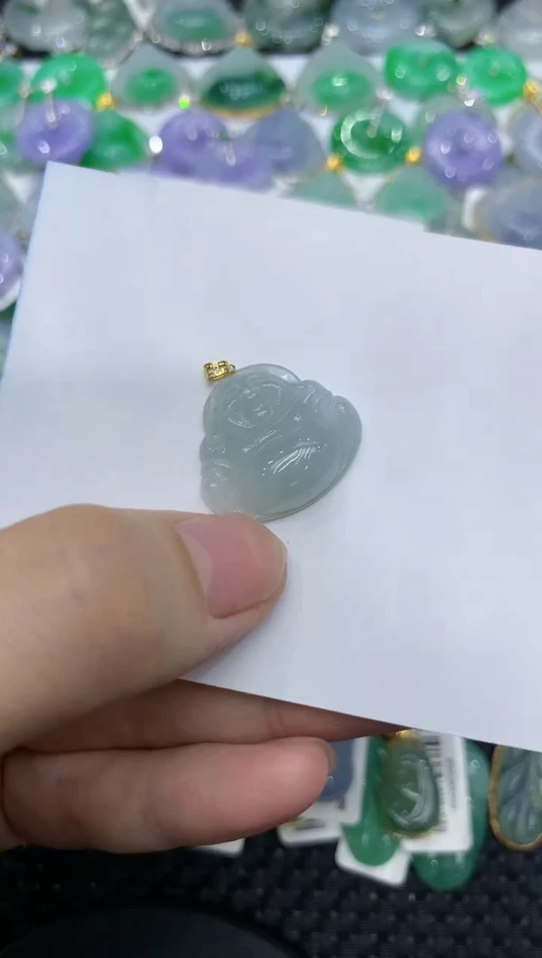 【闪购商品】翡翠颈饰18K金镶嵌111111111