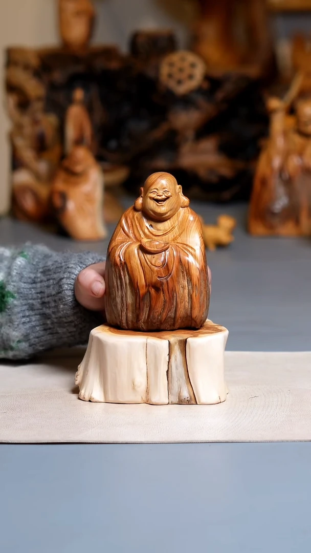 木崖柏弥勒1228.