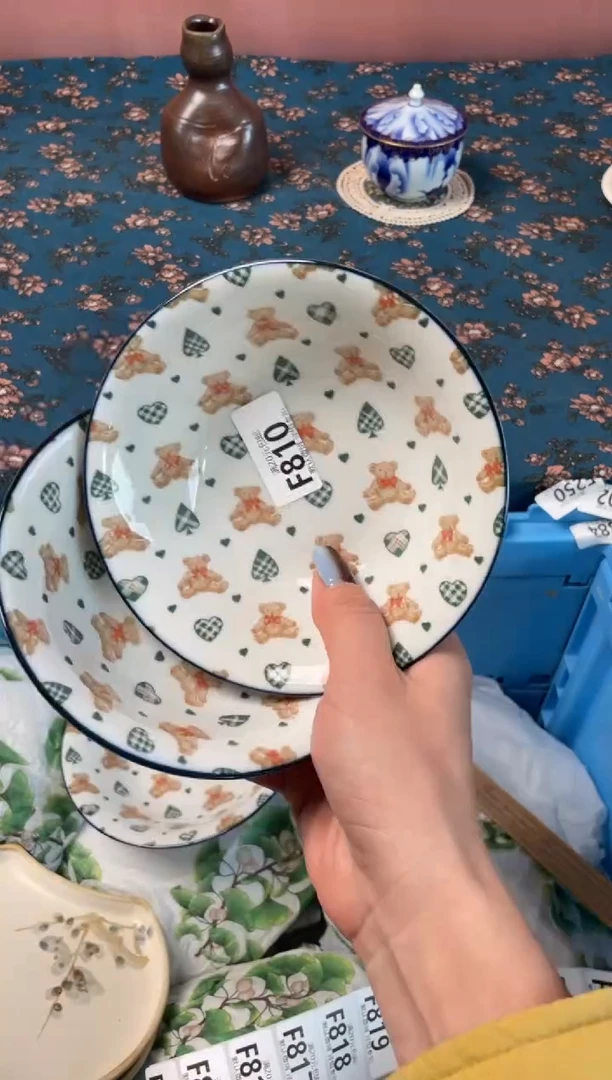 瓷片亲**贝瓷器瓷器F810