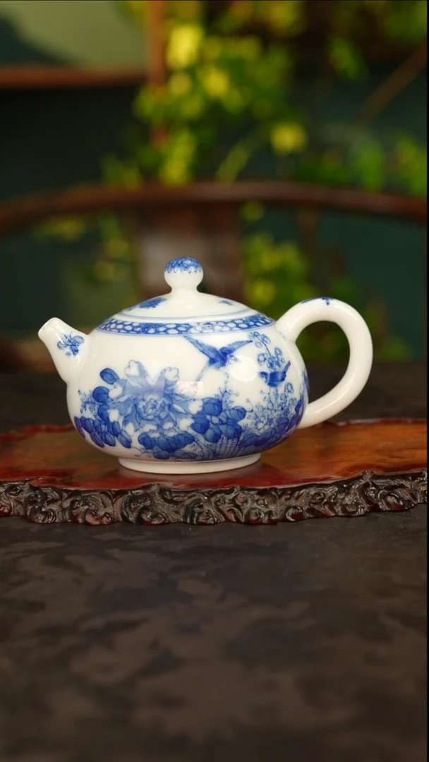 画堂春邵辉平老师花鸟壶