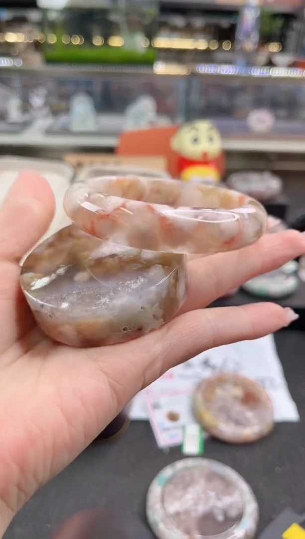 未镶嵌手镯石英质玉59圈口（赠品镯心）6900142