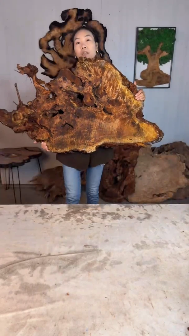 香杉木木头款杉木瘤挂件【原料】019