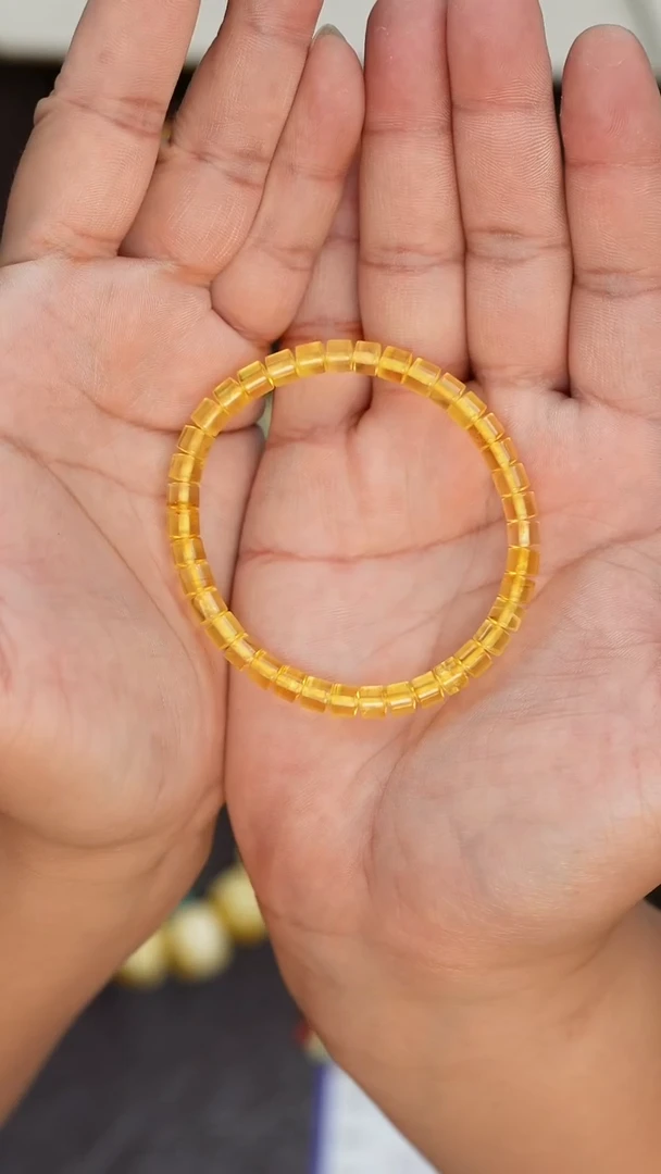 【闪购商品】蜜蜡裸石未镶嵌蜜蜡手串