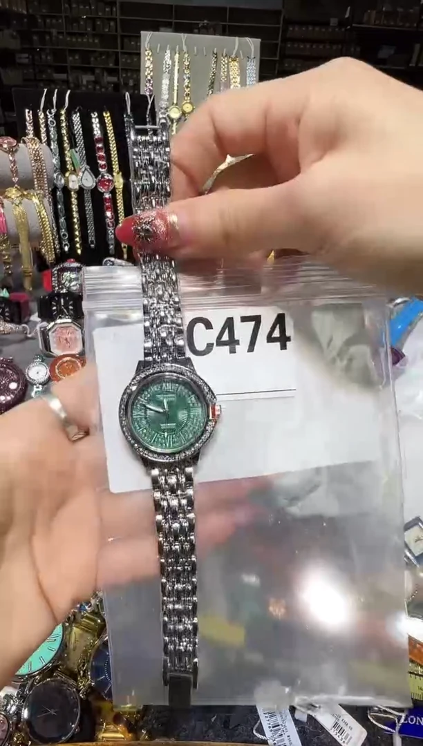 石英机芯不锈钢不锈钢直播定闪专用