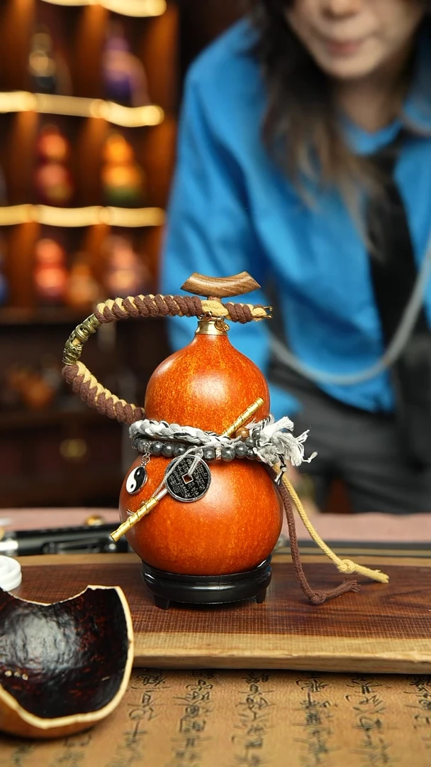 61号600ml左右非遗大漆酒葫芦