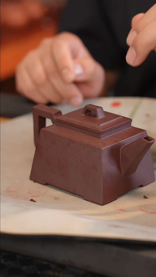 茶壶紫砂原矿手工制作