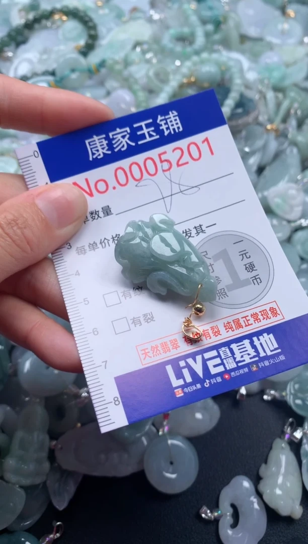 颈饰未镶嵌翡翠5201