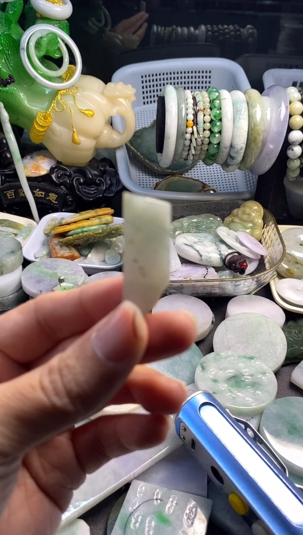 散珠翡翠陈***觉翡翠A货15