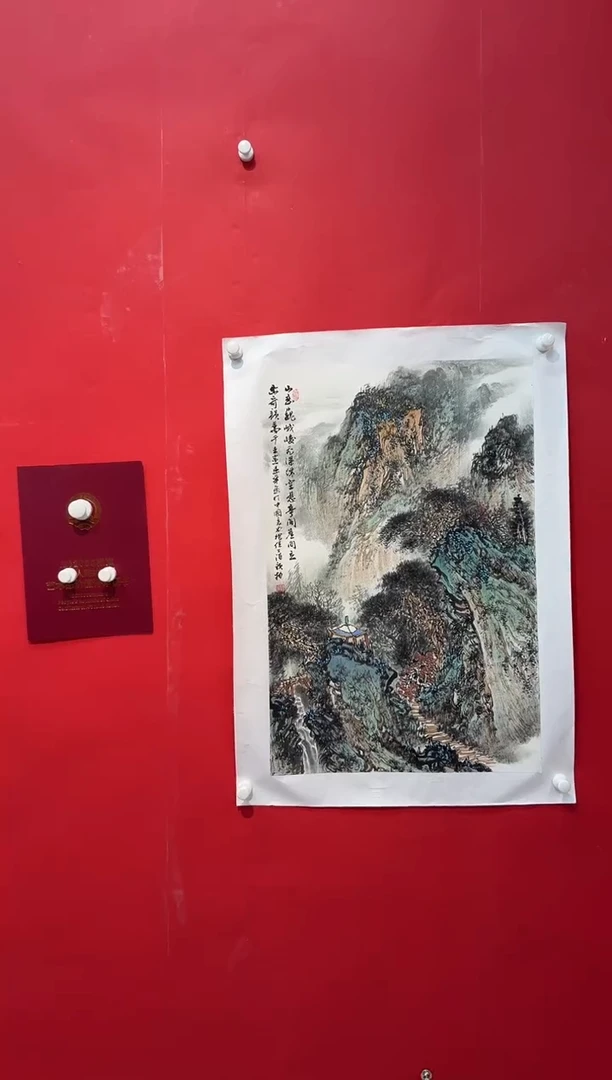 国画画家陆远华纯手绘原作