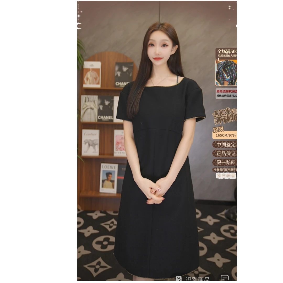 99新 Chanel/香奈儿 双双臻选/st00094/香奈儿连衣裙/40码