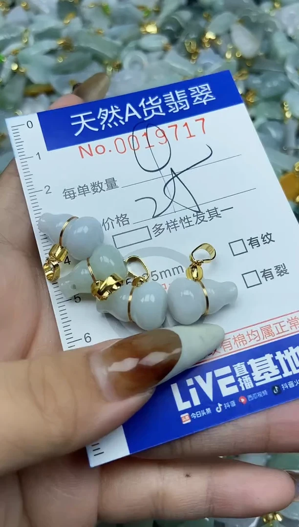 【闪购商品】翡翠颈饰未镶嵌天然A货翡翠