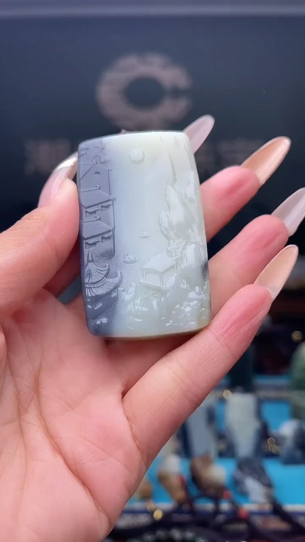 未镶嵌和田玉挂件1