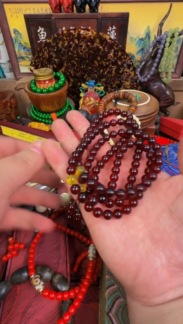 【闪购商品】琥珀手链未镶嵌楠专属哈哈哈哈哈