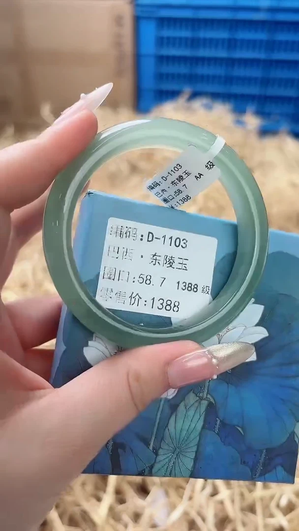 未镶嵌手镯石英质玉D-1103