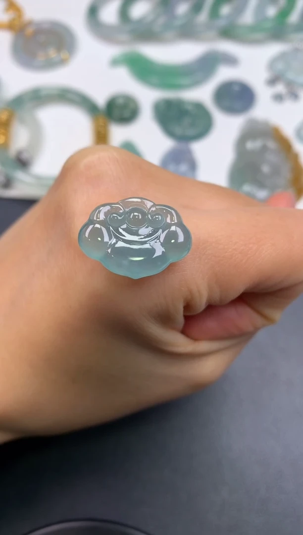 未镶嵌定制翡翠0920270322（14*4.7）