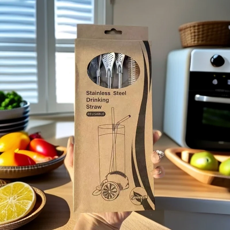 304不锈钢吸管套装