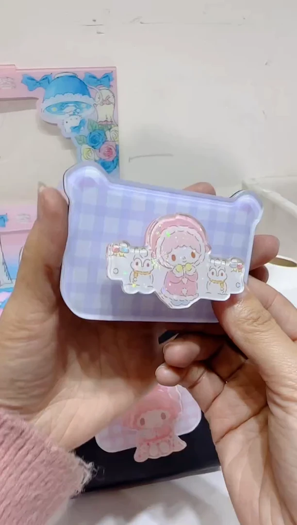 【小样羊冰箱贴夹紫色系】
