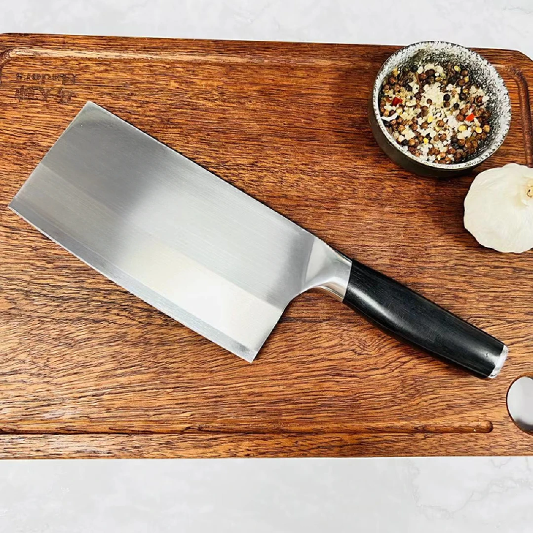 家用菜刀锋利不锈钢切片刀切菜切肉中式商用超快厨师刀107