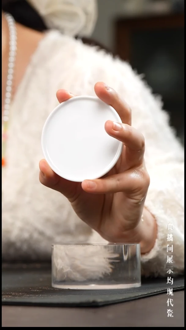 景德镇高白泥盖置