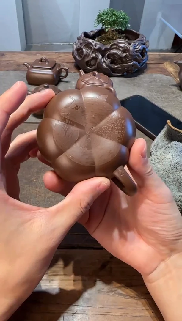 茶壶紫砂佛大鱼海棠